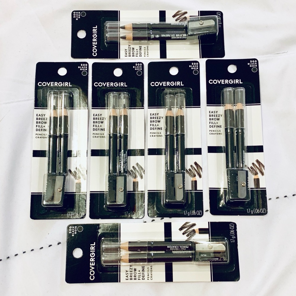 12 CoverGirl Eye Brow Pencils - BLACK